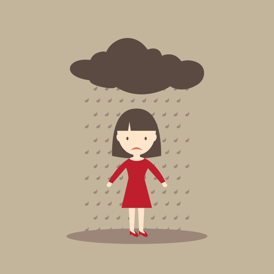 girl refuses to go to school